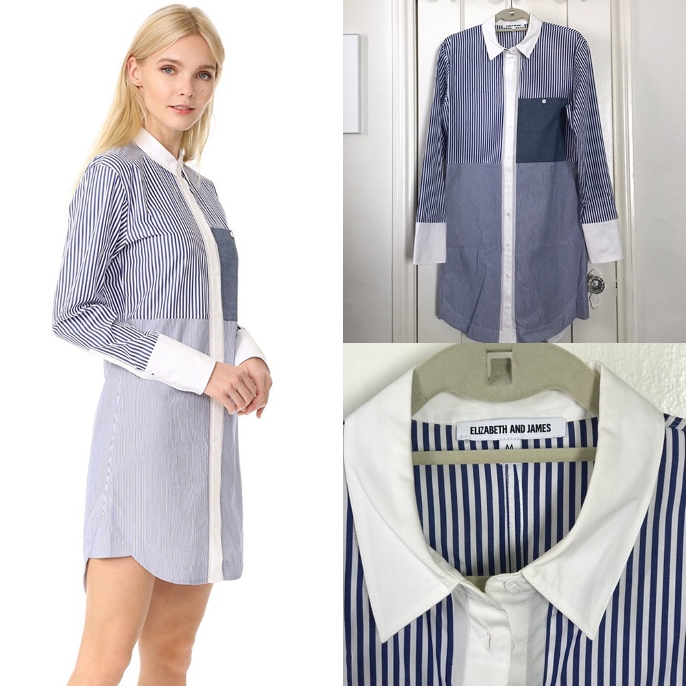 Elizabeth and James Shirtdress